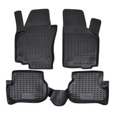 EgriAuto Egri Auto Premium 3D gumiszőnyeg patenttal Volkswagen Golf Plus 2004-2014 autószőnyeg