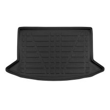 EgriAuto fekete csúszásgátlós csomagtértálca Hyundai Kona 2018- (gumiabroncs-javító készlet nélkül) csomagtértálca