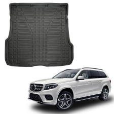 EgriAuto fekete csúszásgátlós csomagtértálca Mercedes- Benz GLS 2016- csomagtértálca