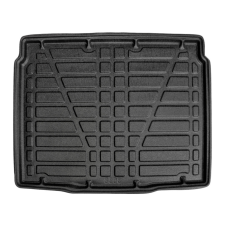 EgriAuto fekete csúszásgátlós csomagtértálca Peugeot 2008 Crossover 2023- (alsó emelet) csomagtértálca