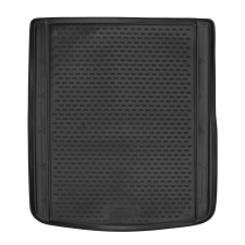 EgriAuto fekete gumi csomagtértálca Audi A6 Avant, A6 Allroad (C7) 2011-2018 csomagtértálca