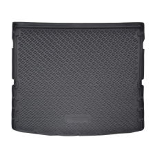 EgriAuto fekete gumi csomagtértálca Seat Tarraco 2018- (7 ülések, lehajtott hátsó ülésekkel) csomagtértálca