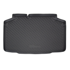 EgriAuto fekete gumi csomagtértálca Skoda Kamiq 2019- csomagtértálca