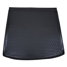 EgriAuto fekete gumi csomagtértálca Skoda Kodiaq 2016-2023 csomagtértálca