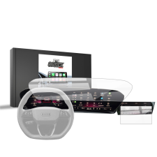 EgriAuto GRIZZ 2 darabos Autó Kijelzővédő fólia Ceramic Audi SQ6 e-tron (2024) autós kellék