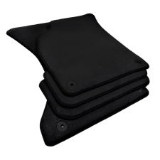 EgriAuto Plüss Szövetszőnyeg FeketeAudi A4 B9 2017-2023 4db autószőnyeg