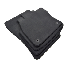 EgriAuto Plüss Szövetszőnyeg FeketeVolkswagen Passat B8 2015-magasabb 4db autószőnyeg