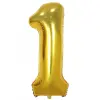 egyéb 34 inch-es 1 Arany - Gold Számos Super Shape Fólia Lufi