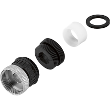 egyéb Adapter M22/M24 méretű keverőfúvókákhoz gömbcsuklóval krómozott csaptelep