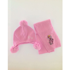 egyéb Avon kislány tündérmintás rózsaszín sapka-sál szett - 110 gyerek ruha szett
