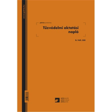 EGYEB BELFOLDI B.vall.350 a4 álló "tûzvédelmi oktatási napló" nyomtatvány nyomtatvány