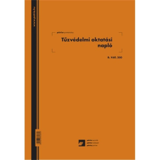 EGYEB BELFOLDI B.vall.350 a4 álló &quot;tûzvédelmi oktatási napló&quot; nyomtatvány nyomtatvány