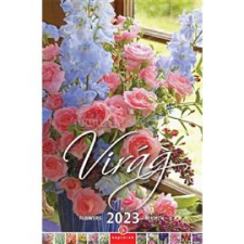 EGYEB BELFOLDI CSG 2023-as Virág 21x32cm falinaptár (EGYEB_BELFOLDI_FN_085) naptár, kalendárium