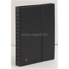 EGYEB BELFOLDI Exacompta 200x145mm 12 db-os fekete névjegykártyatartó (P4092-0655) névjegytartó