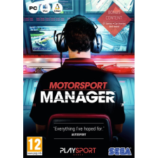 EGYEB BELFOLDI Motorsport manager pc játékszoftver videójáték