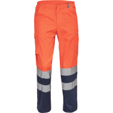 egyéb BURGOS HV nadrág narancssárga/navy 54 munkaruha