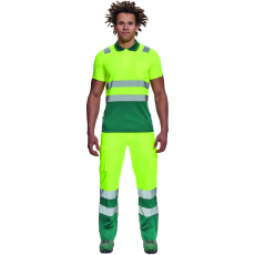 egyéb CADIZ HV galléros póló (sárga/zöld, XS)