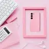 egyéb Clear 2mm Samsung Galaxy S24 Ultra Tok - Rózsaszín/Csillámos