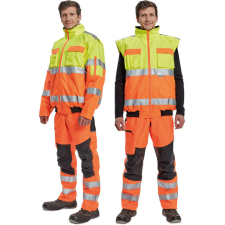 egyéb CLOVELLY pilóta dzseki HV sárga/naran3XL munkaruha
