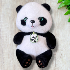 egyéb Csillogó szemű panda plüssfigura