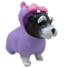 egyéb Dress Your Puppy: Állati kiskutyák 2. széria - Törpe snautzer víziló ruhában játékfigura
