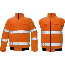 egyéb Dzseki Clovelly PILOT Hi-Vis narancs 5XL láthatósági ruházat