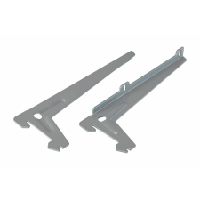 egyéb Egylyuksoros L-rögzítő, ezüst, 18 cm, 1 pár barkácsolás, csiszolás, rögzítés