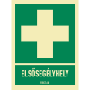 egyéb ELSŐSEGÉLYHELY, PVC 1 mm, 150x200