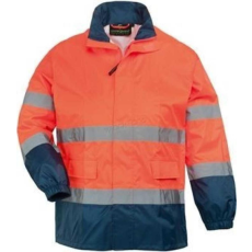 egyéb Esőruha Hi-Viz Fluo PES/PU (esőkabát+esőnadrág) kék/narancs XL