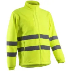 egyéb Felső Ritto cipzáros polár Hi-Viz sárga M