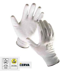 egyéb FLICKER ESD mártott PU kesztyű