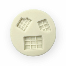 egyéb Fondant forma, szilikon, mini tábláscsokoládé, 5,5 cm sütés és főzés