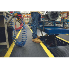 egyéb Futószőnyeg Deckplate fekete 1,2m lakástextília