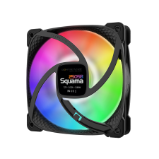 egyéb Geometric Future Squama 2505B 120mm PWM RGB Rendszerhűtő - Fekete hűtés