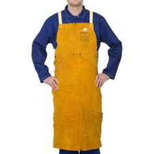 egyéb Golden Brown, bőr hegesztőkötény, kevlar szállal varrt, 80x107 lakástextília