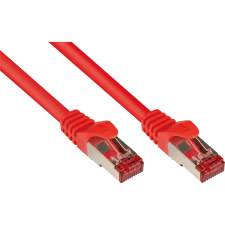 egyéb Good Connections S/FTP CAT6 Patch kábel 1m - Piros (8060-010R) kábel és adapter