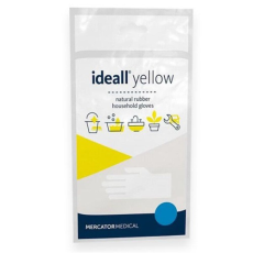 egyéb Gumikesztyű sárga M 1pár/csomag