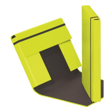 egyéb Gumis mappa, A4, 40 mm, karton, PAGNA "Trend", lime zöld mappa