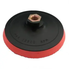 egyéb Gumitányér tépőzáras szivacsos 180 M14 barkácsolás, csiszolás, rögzítés