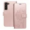 EGYÉB GYÁRTÓ MEZZO Book case for SAMSUNG S22 tree rose gold