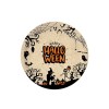 egyéb Halloween mintás tányér 23 cm-es 6 db/cs