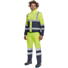 egyéb HELLIN HV mellény sárga/navy S munkaruha