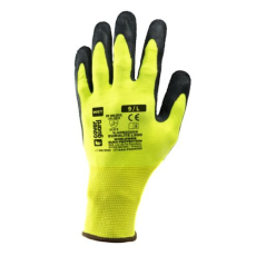 egyéb Hi-viz sárga latex mártott szerelő kesztyű