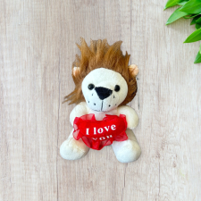 egyéb I Love You kisoroszlán plüssfigura