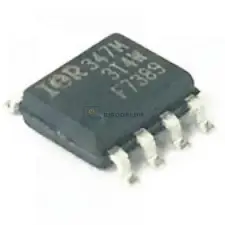 egyéb International Rectifier IRF7389 gyári tápvezérlő IC, HEXFET Power MOSFET (SOP-8) laptop alkatrész