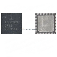 egyéb Intersil ISL6363CRTZ gyári tápvezérlő IC (QFN) laptop alkatrész