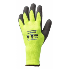 egyéb Kesztyű Eurowinter téli latex mártással gumírozott mandzsetta zöld/fekete 10 védőkesztyű