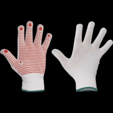 egyéb Kesztyű Gannet Pvc kötött nylon, pöttyök fekete 8