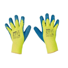 egyéb Kesztyű Nightjar télikesztyű akril-latex, sárga/kék, 10 védőkesztyű