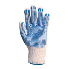 egyéb Kesztyű pamut 4 szálas kék pöttyös férfi 4349_9_méret